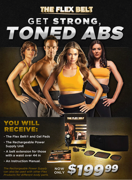 flex belt infomercial'