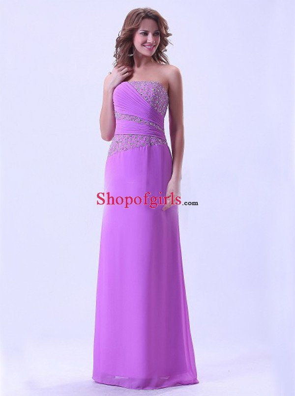 Trendy New Strapless Prom Dresses From Shopofgirls.com'