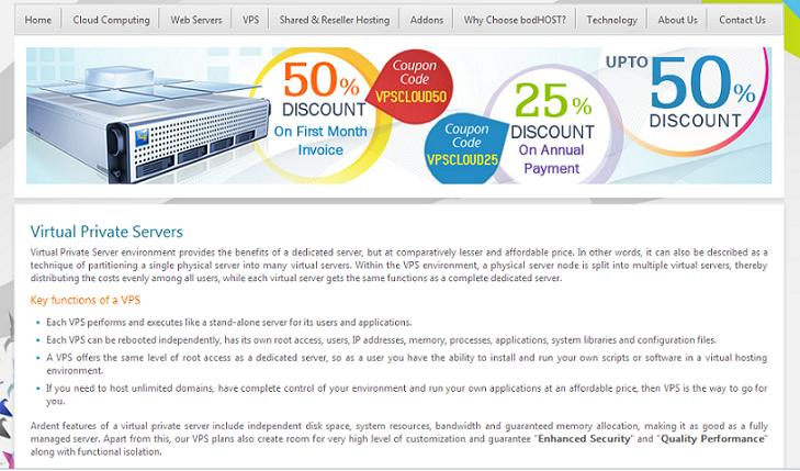 bodHOST VPS Servers'