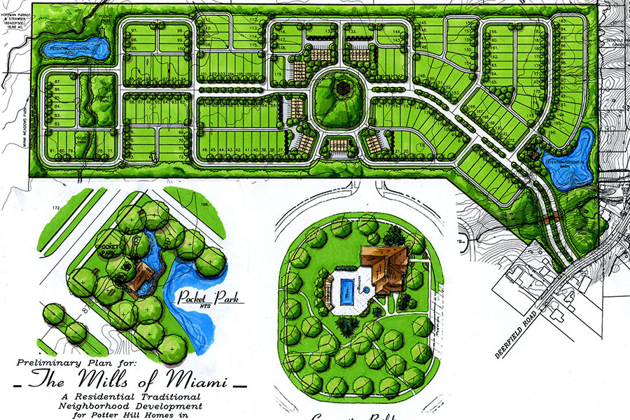 township development concept'