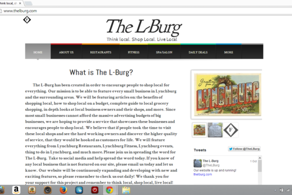 TheLBurg.com Website'