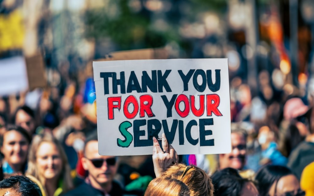Thank You For Your Service