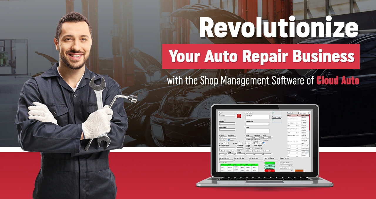 Shop Management Software of Cloud Auto