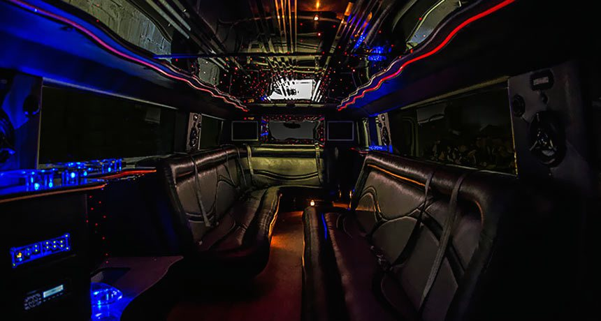 Hummer Limo Interior'