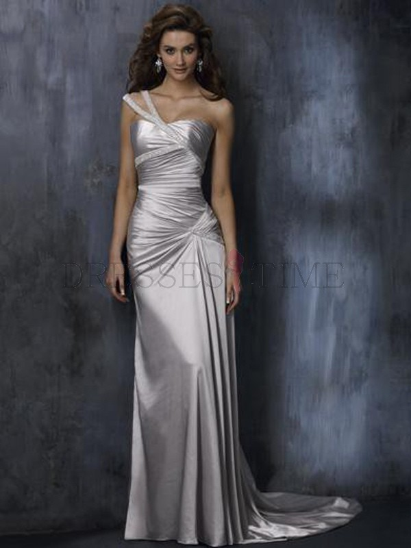 Ivory Satin Wedding Dresses'