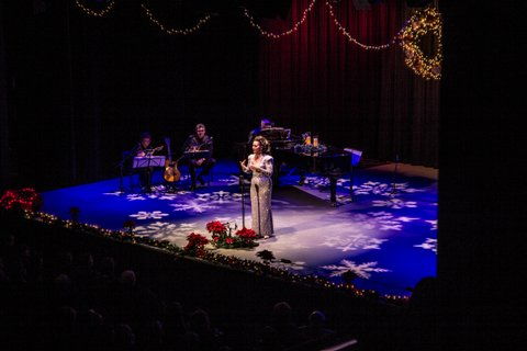 Award-winning Cristina Fontanelli on stage at Symphony Space