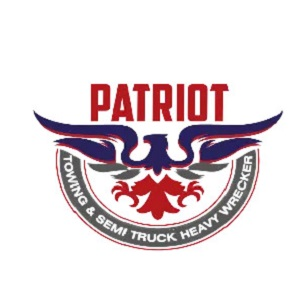Patriot Towing & Semi Truck Heavy Wrecker Logo