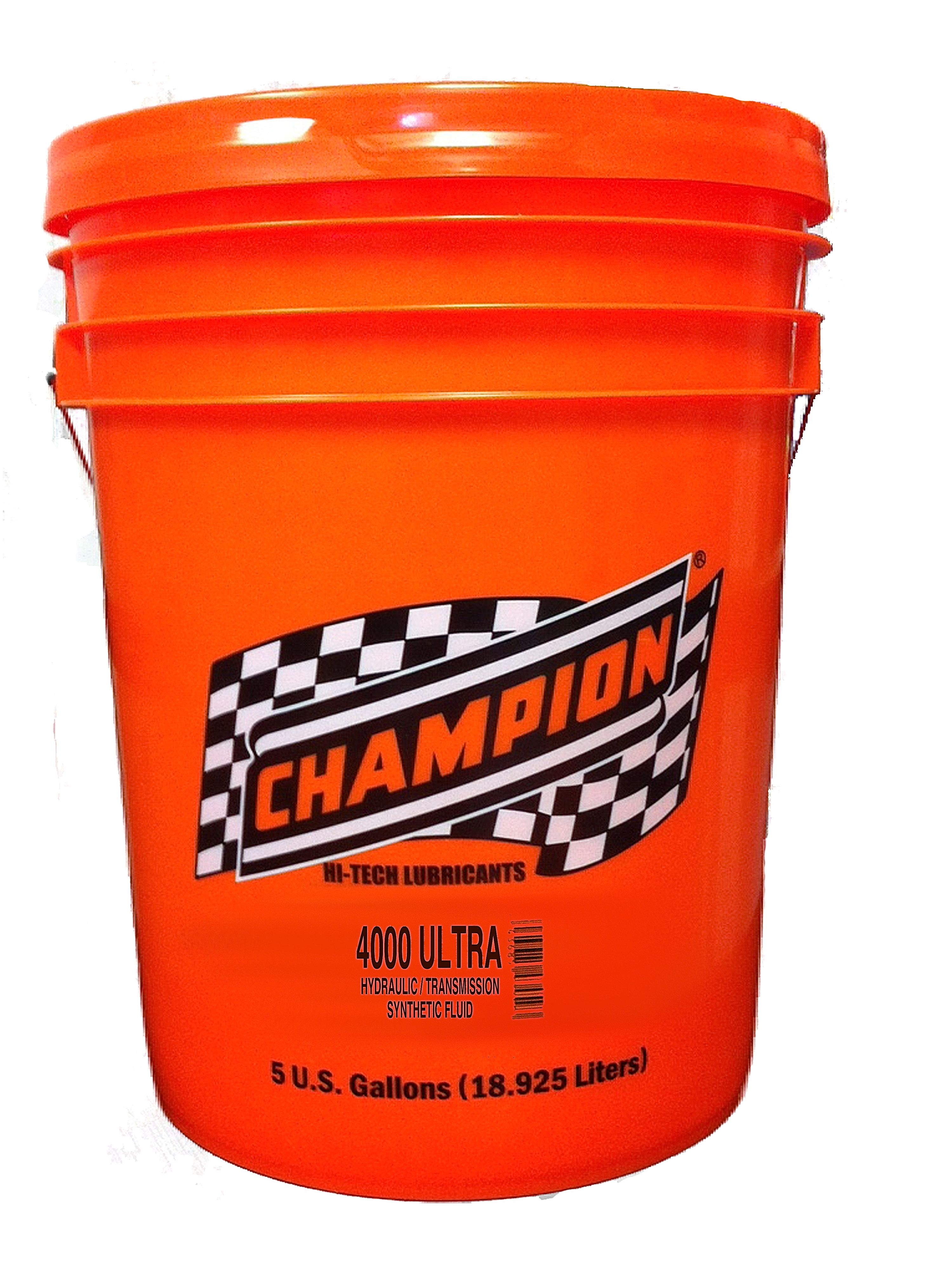 Champion 4000® Ultra Synthetic Hydraulic Fluid