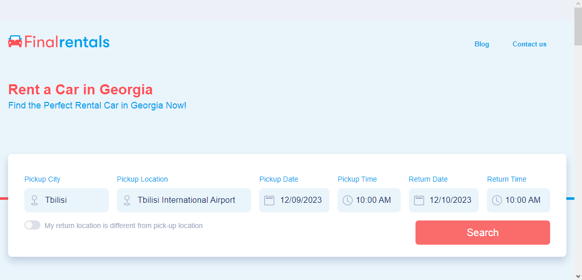Finalrentals in Georgia