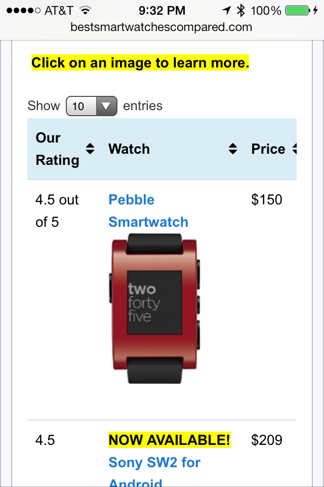 BestSmartWatchesCompared.com'