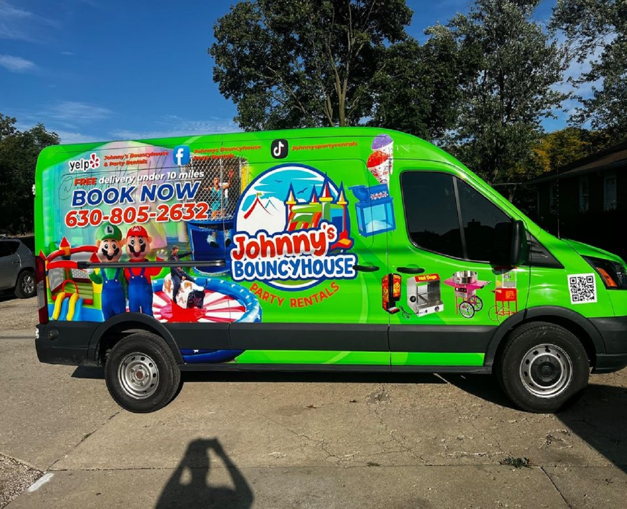 Company Logo For Johnnys Bouncyhouse &amp; Party Rentals'