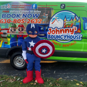 Company Logo For Johnnys Bouncyhouse &amp; Party Rentals'