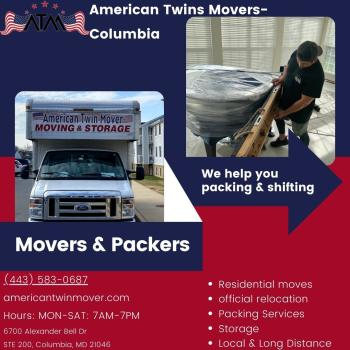 Company Image For American Twins Movers-Columbia'