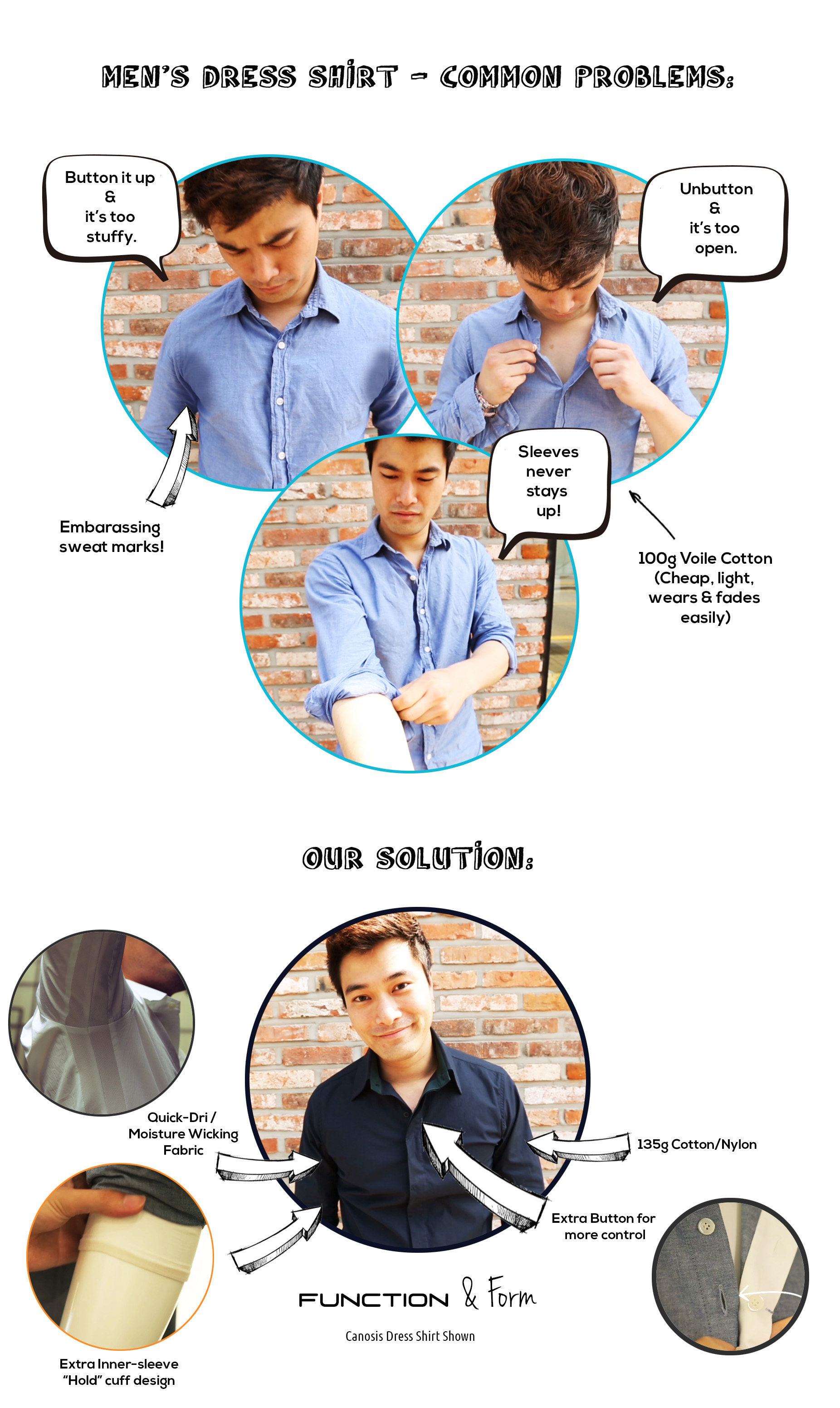 Dress Shirts problems