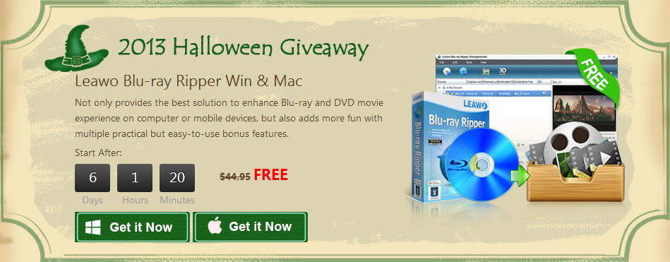Leawo Halloween Giveaway