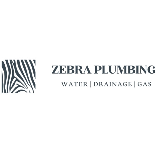 Zebra Plumbing Logo
