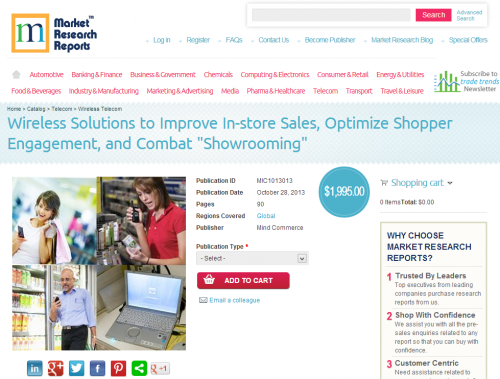 Wireless Solutions to Improve In-store Sales, Optimize Shopp'