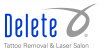 Delete -- Tattoo Removal & Laser Salon Logo'