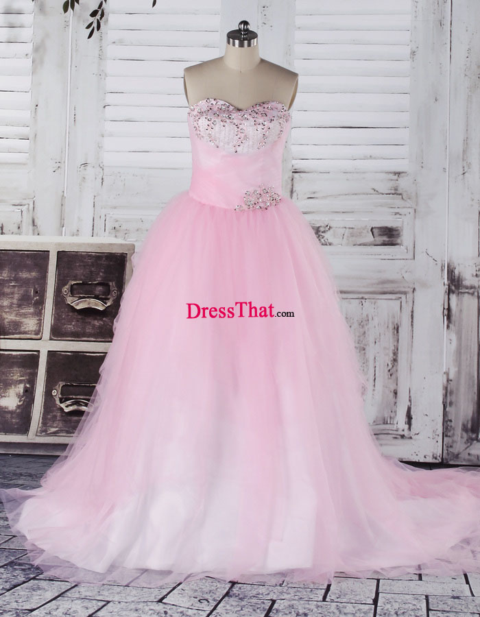 New Designs Of Pink Wedding Dresses Now Offered By Dressthat'