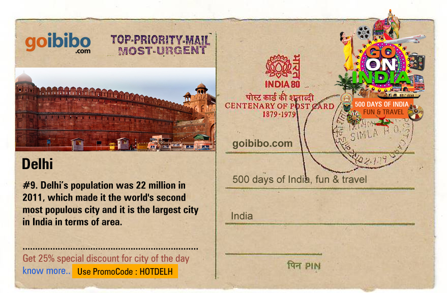 Goibibo.com Gives a Reason to Visit Delhi - Offers Discounts'