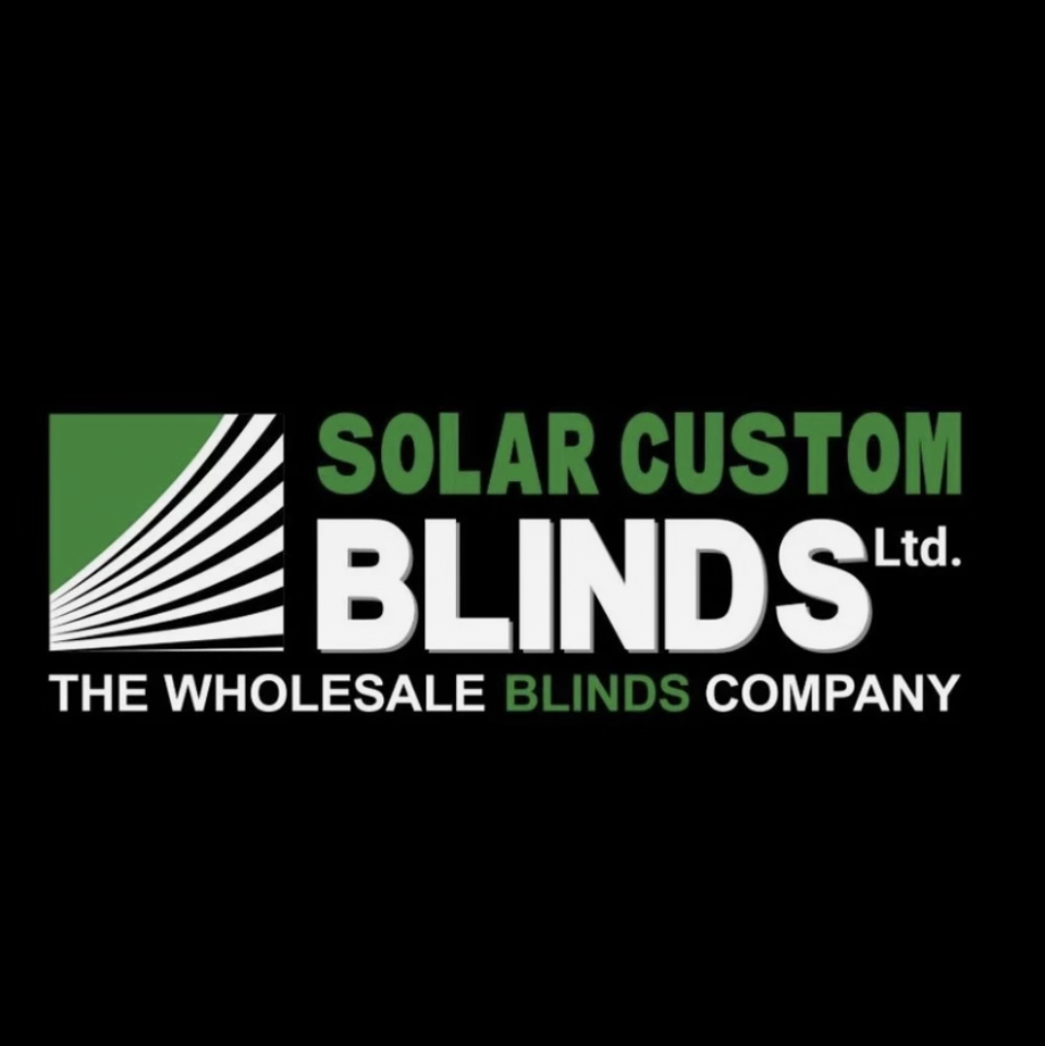 Solar Custom Blinds Ltd. The Wholesale Blinds Company Logo