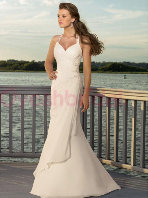 Cheap Beach Wedding Dresses from Oyeahbridal.com Available N'