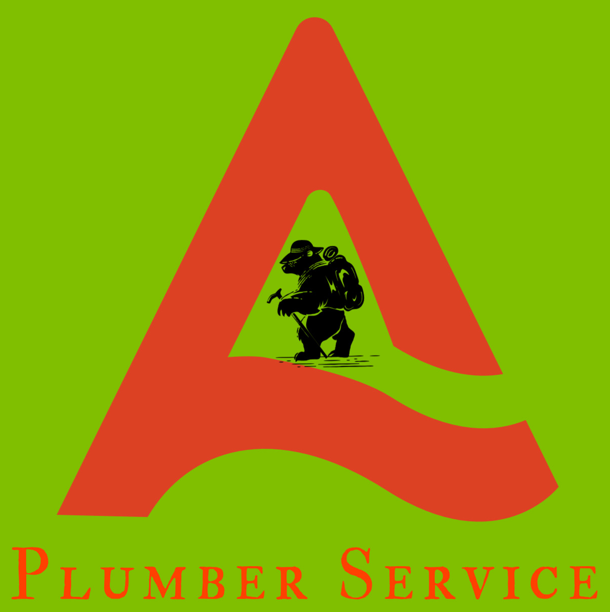 Company Logo For A Plumber Service'