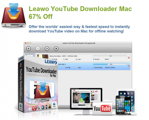67% Off YouTube Downloader for  Mac'