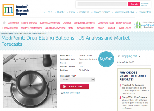 MediPoint: Drug-Eluting Balloons - US Analysis &amp; Forecas'