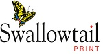 Swallowtail Print Logo