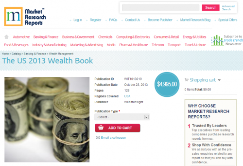 The US 2013 Wealth Book'
