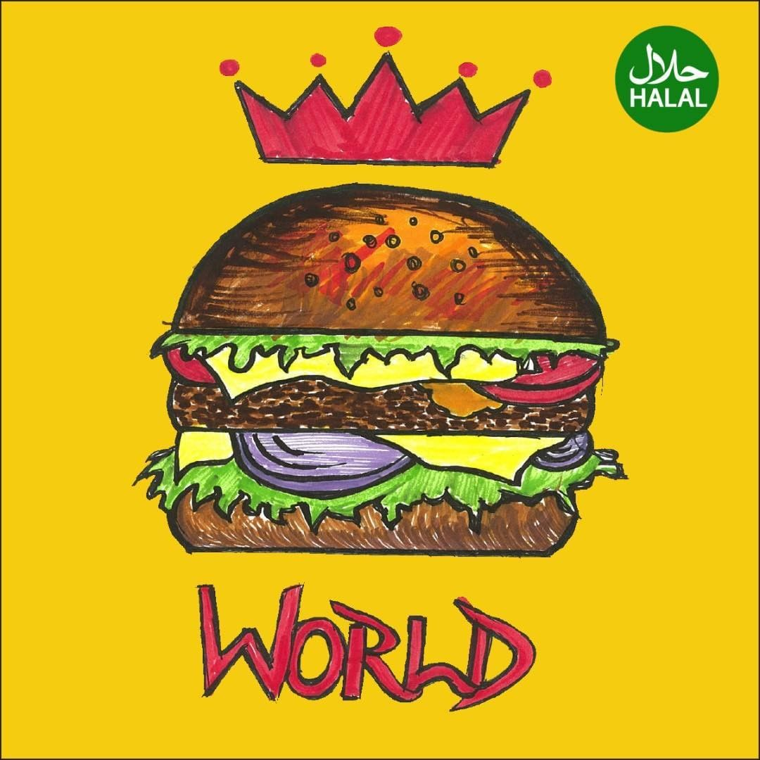 Company Logo For BURGER WORLD - Best Halal Burgers in New Yo'