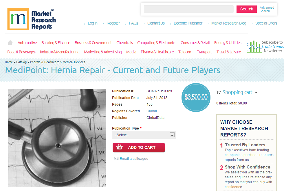 MediPoint: Hernia Repair - Current and Future Players'