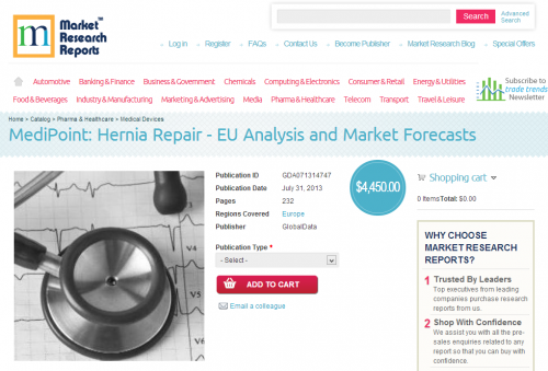 MediPoint: Hernia Repair - EU Analysis and Market Forecasts'
