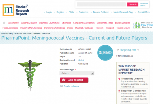 Meningococcal Vaccines - Current and Future Players'