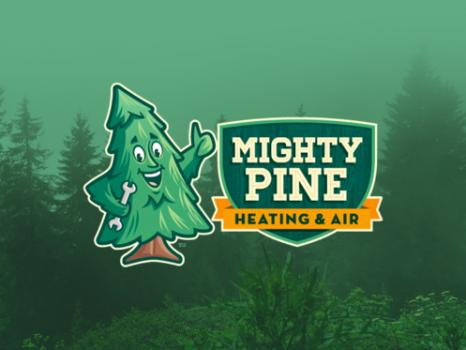 Mighty Pine Heating & Air Logo