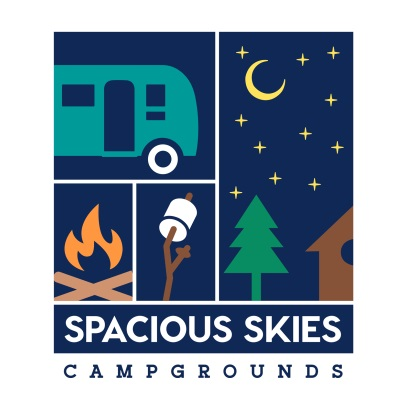 Company Logo For Spacious Skies Campgrounds - Shenandoah Vie'