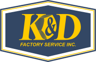 K&D Factory Service Inc. Logo