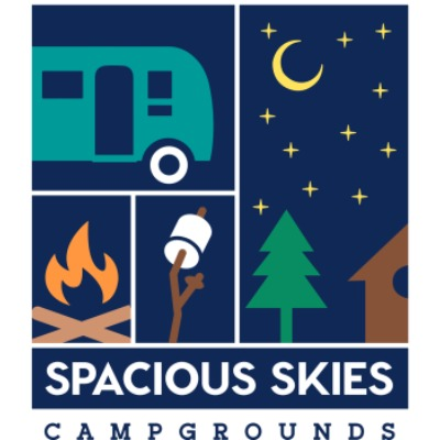 Company Logo For Spacious Skies Campgrounds - Adirondack Pea'