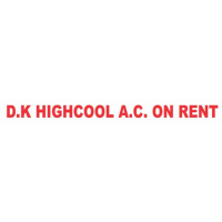 D. K. HIGH COOL A.C. ON RENT Logo