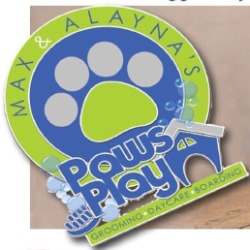 Max & Alayna's Paws Play Logo