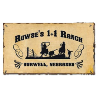 Rowse's 1+1 Ranch Logo