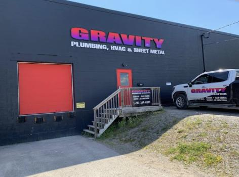 Company Logo For Gravity Plumbing & Heating'