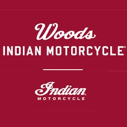 Company Logo For Woods Indian Motorcycle'