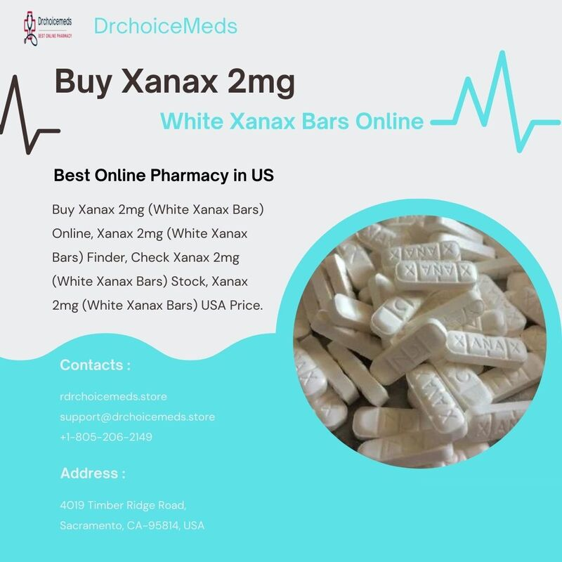 Buy Xanax 2mg White Xanax Bars Online | DrchoiceMeds