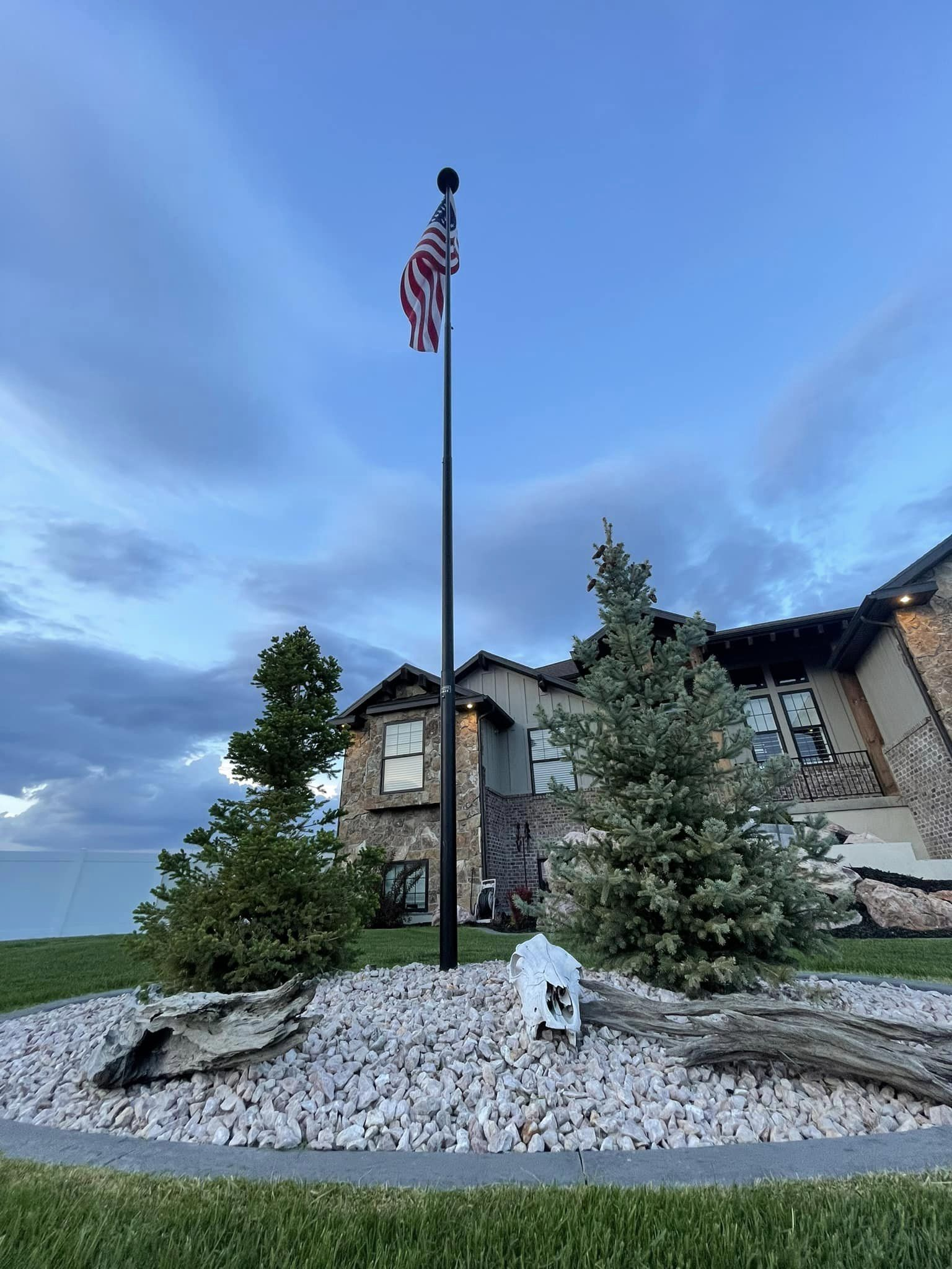 Company Logo For Yellowstone fence sprinkler and landscaping'