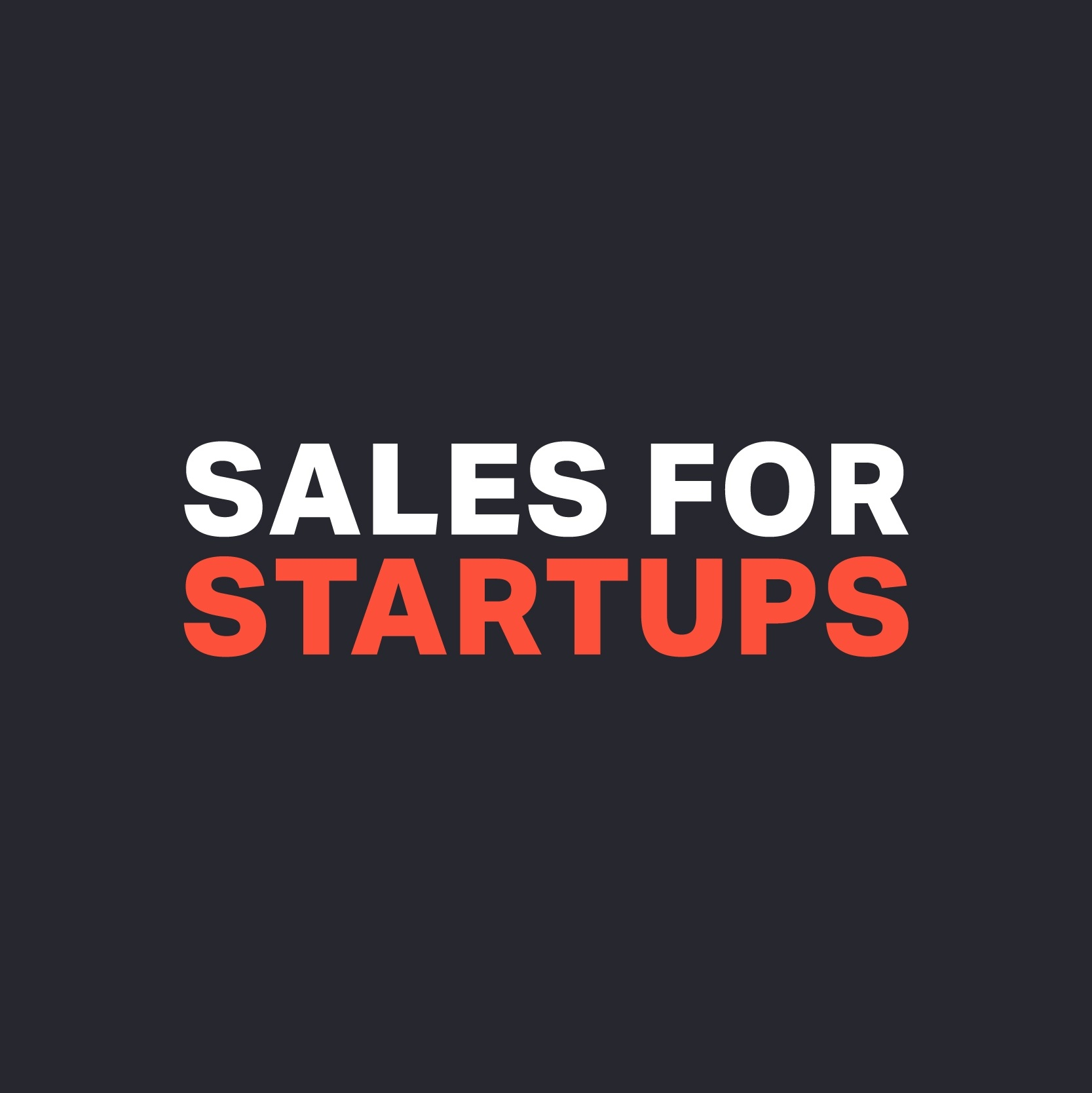 Company Logo For Sales for Startups'