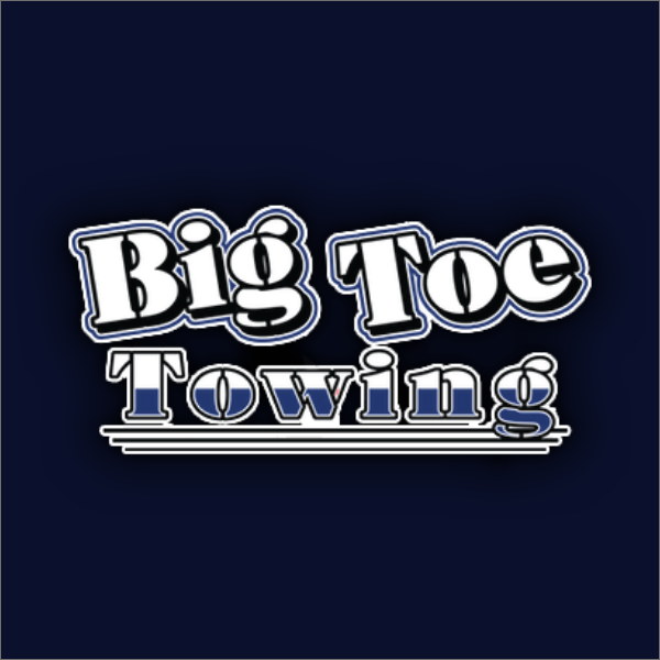 Logo Big Toe Towing'