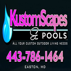 Company Logo For Kustomscapes &amp; Pools'