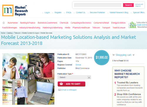 Mobile Location based Marketing Solutions Analysis'